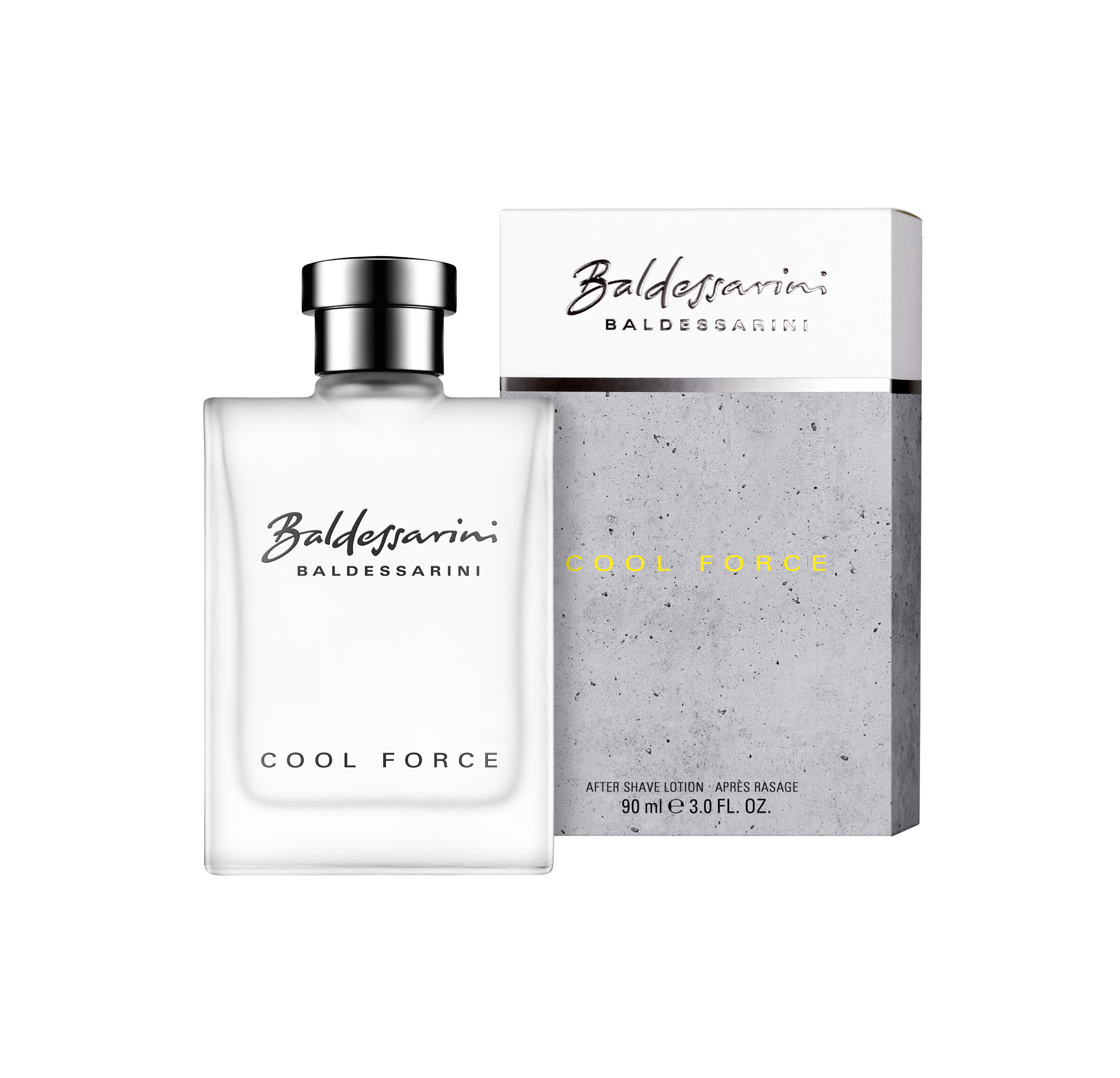 Produktabbildung: Baldessarini Cool Force Flakon und Faltschachtel