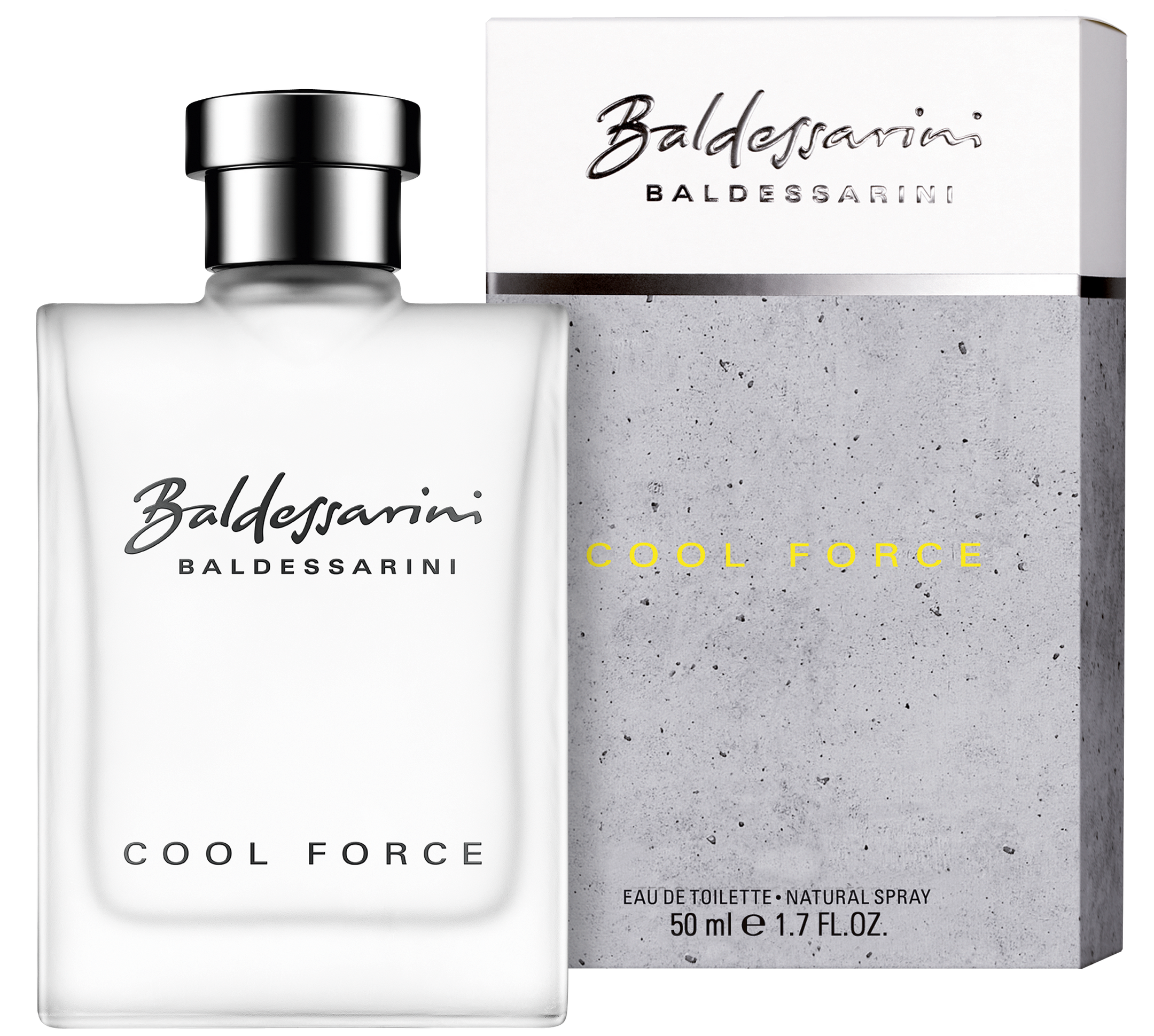 Produktabbildung: Baldessarini Cool Force Flakon und Faltschachtel