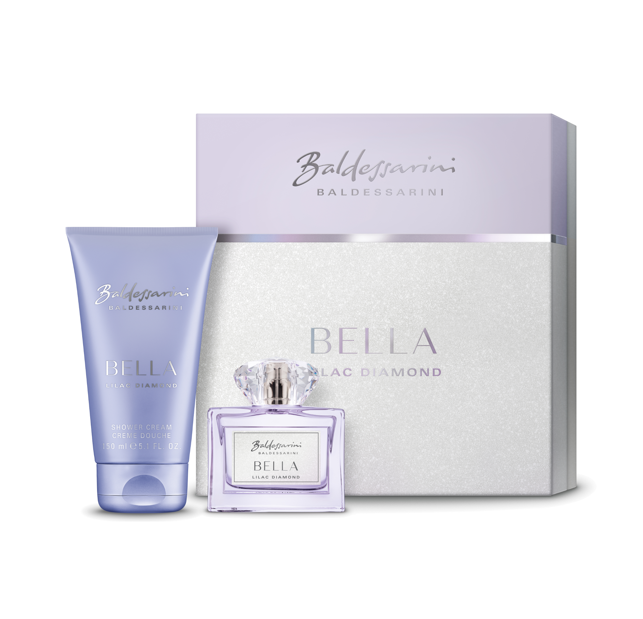 Baldessarini Bella Lilac Diamond Duo Set EDP & Shower Gel