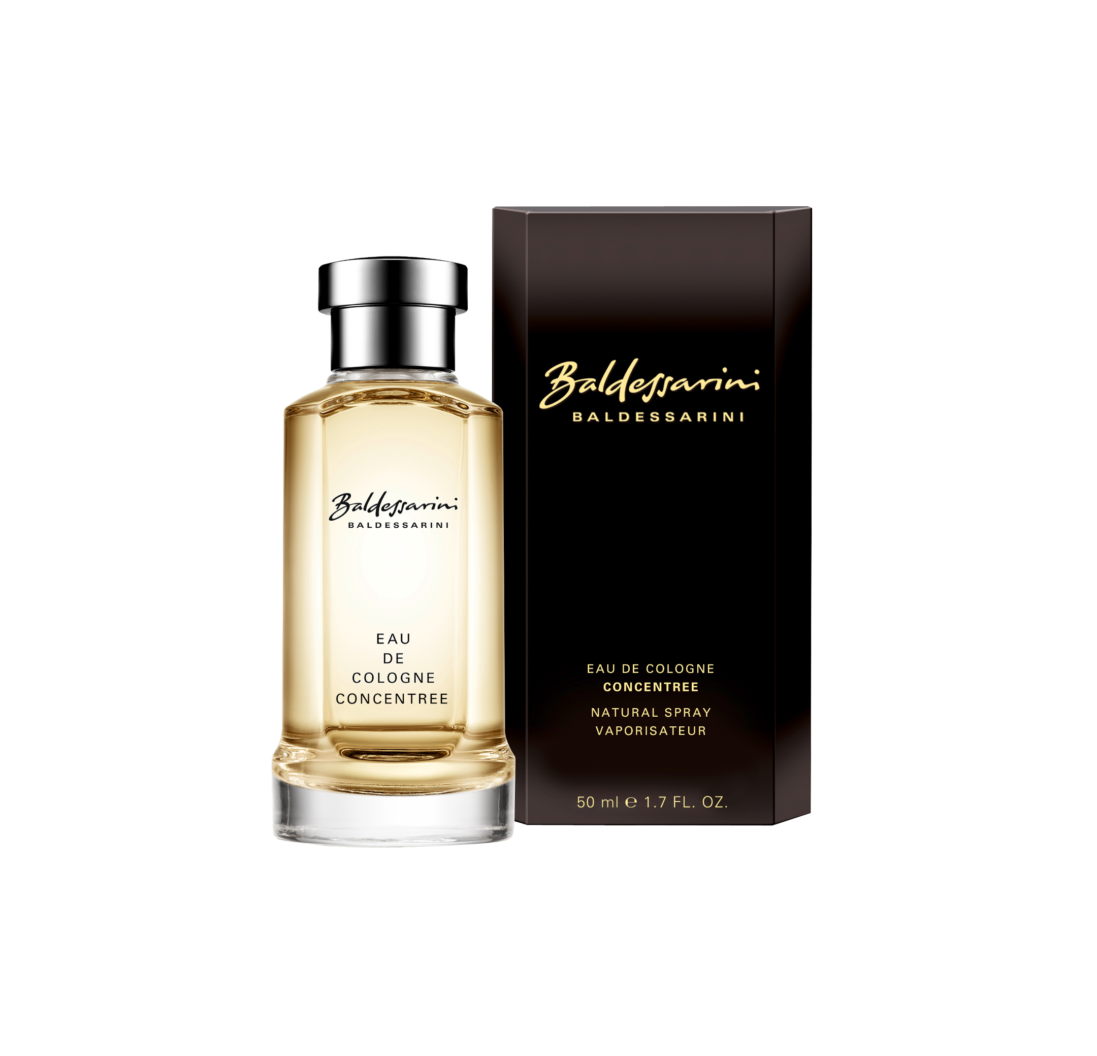 Produktabbildung: Baldessarini Eau de Cologne Concentree Flakon und Faltschachtel